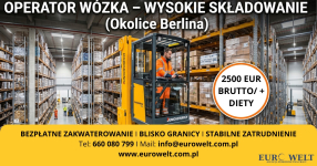 Operator Wózka Widłowego Wysokiego Składowania (Berlin)