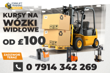 Kurs na Wózki Widłowe po Polsku - najniższe ceny!