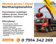 Wywóz gruzu i ziemi – ekspresowo w Northamptonshire