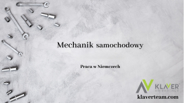 Praca za granicą- Niemcy- Mechanik samochodowy